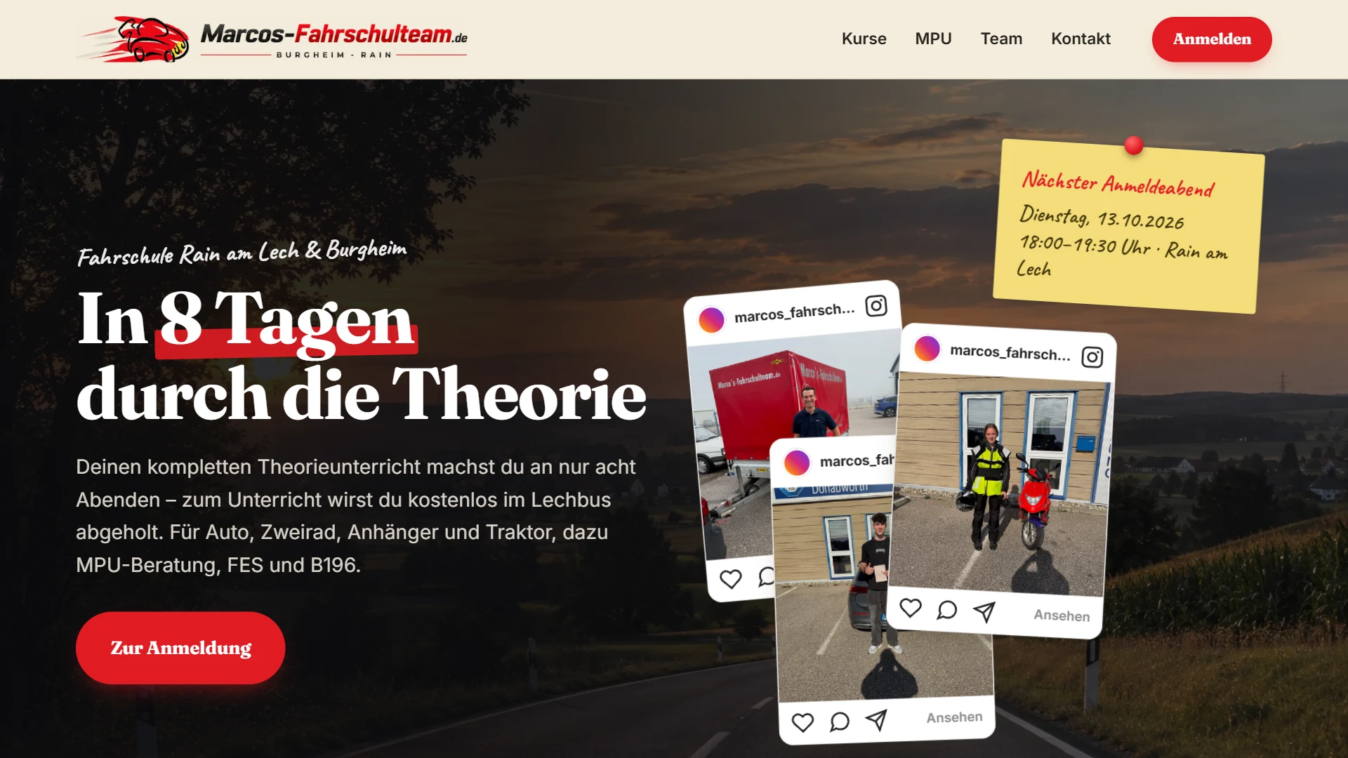 Marco's Fahrschulteam